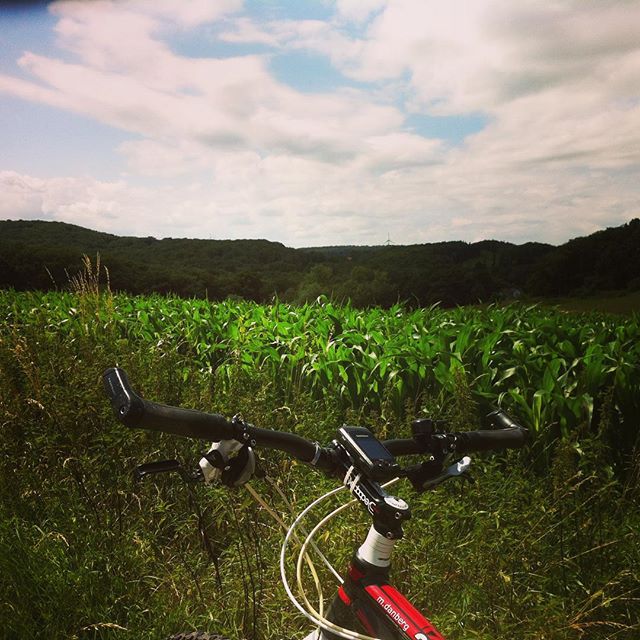 Landscape with Bike. #instagood #sommersonneruhrpott #igers_mtb #stravaphoto